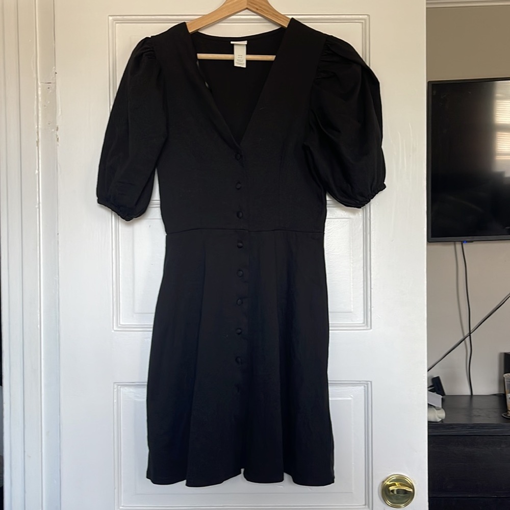 H&M BLACK DRESS